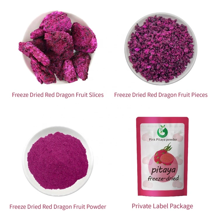 Supply Organic Freeze Dried Pink Pitaya Red Dragon Fruit Powder