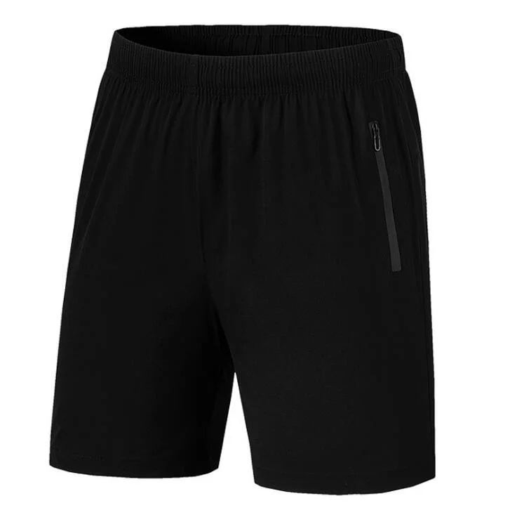 A Zipper bolsos Style Sports Running Shorts cruz Aplicar Men's curtos