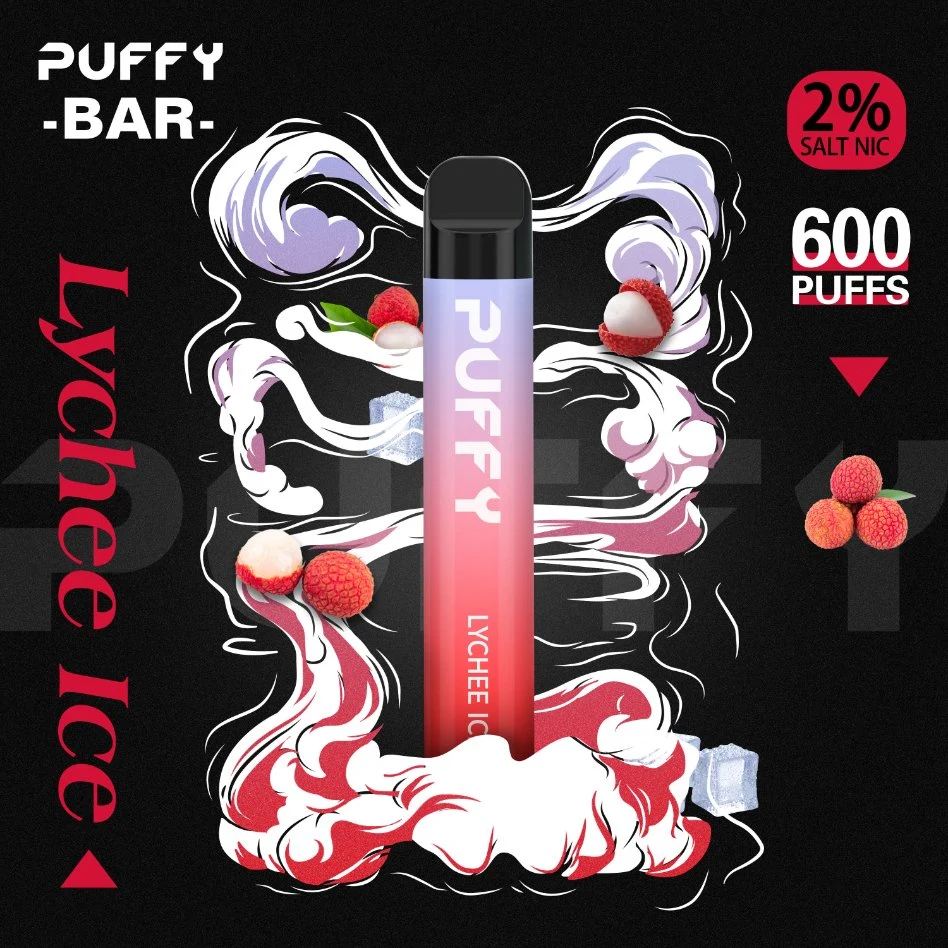 Puffy Bar Puff Bar Puff Plus 600 Puffs 800 Puffs Einweg-Vape OEM/ODM tpd-konform