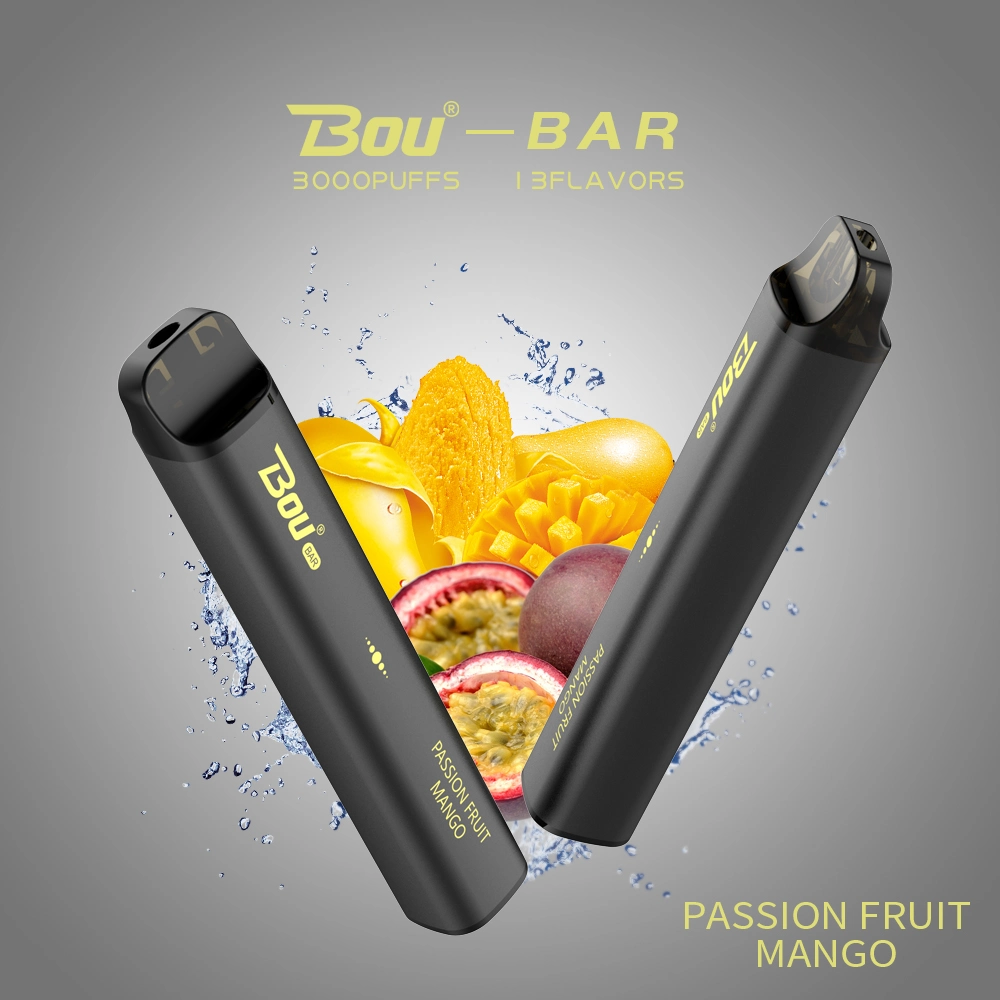 EE.UU. Rusia Popular Mini E CIG 3000 Puffs Bou Bar Con cápsula desechable de entrega rápida