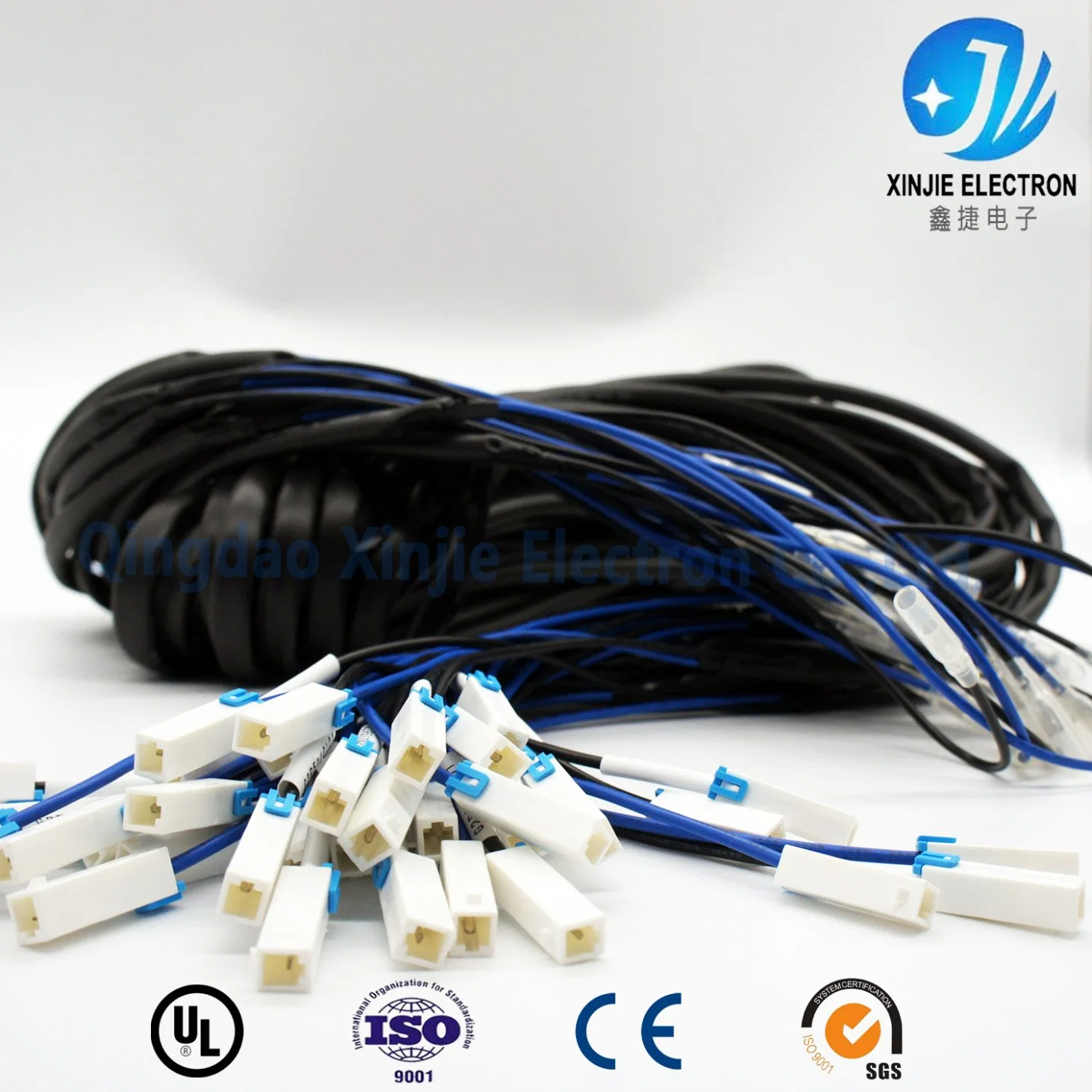 Manufacture Custom 9-12V LED Christmas Light Wire Harness Cable Assembly