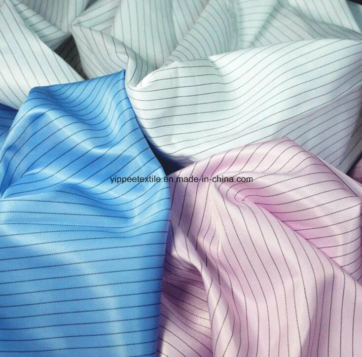 105G/M2 75dx75D Anti-Static Polyester Uniform Fabric