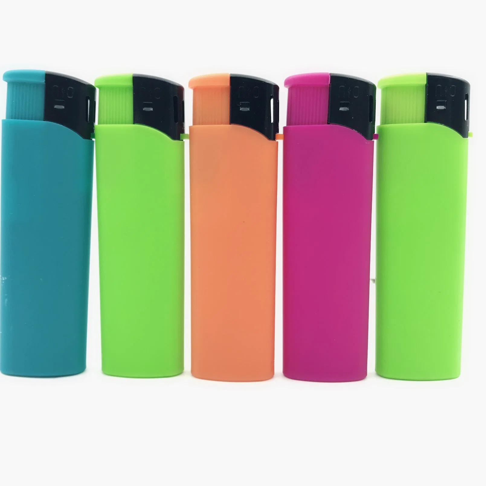 Plastic Gas Cigarette Electronic ISO9994 Slim Pocket Lighter