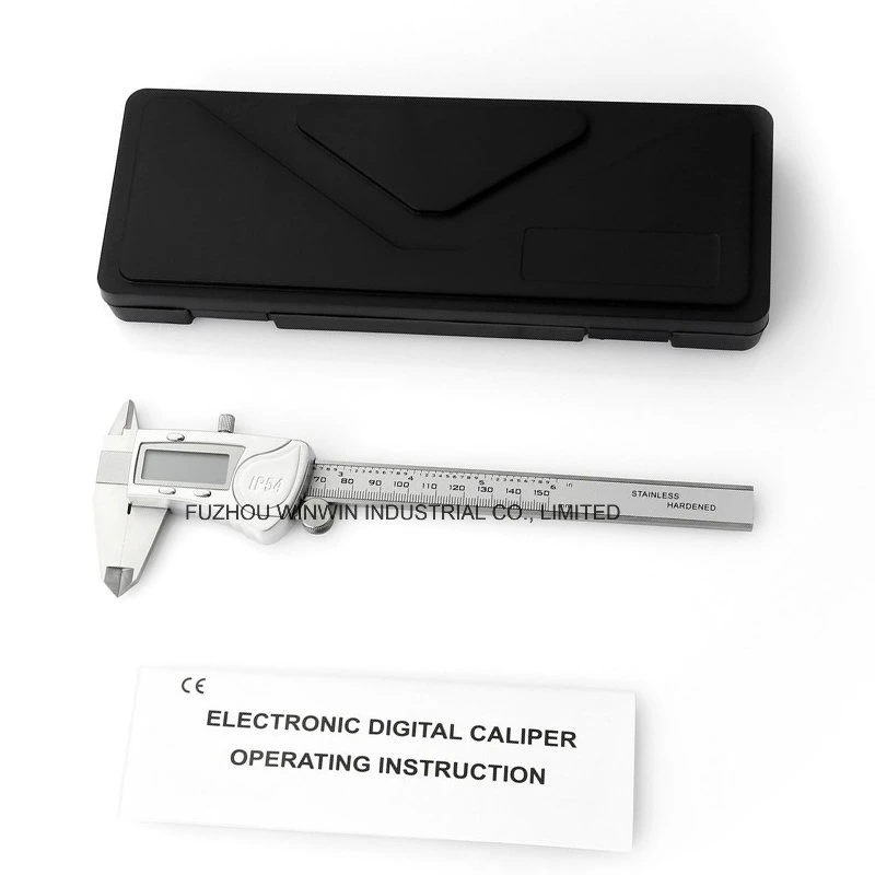 High Precision IP54 Waterproof Digital Vernier Caliper 6" Electronic Caliper (WW-54DC04)