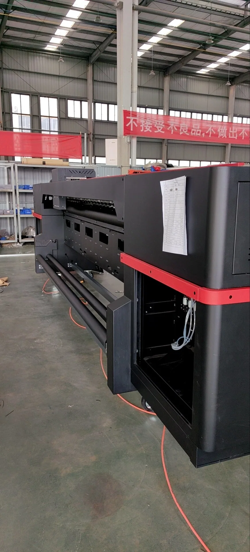 3.2m Crystaljet Cj7000 Seiko508/Konica512I Printhead Solvent Printer Machine