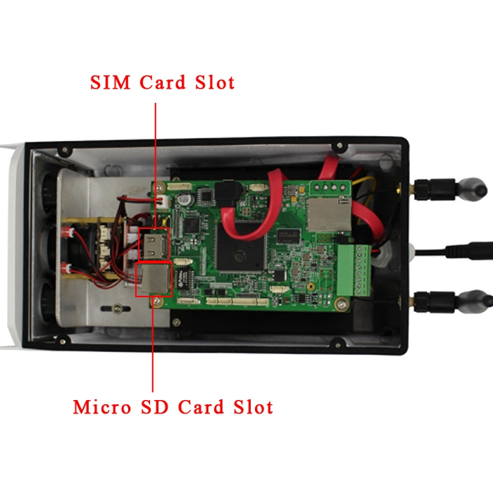 كاميرا IP مزودة بـ CCTV مقاومة للماء، بطاقة 4G WiFi SIM أمان بدقة 1080p