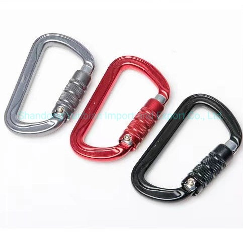 Outdoor Mountaineering D-Type Three-Section Automatic Main Lock Safety Buckle