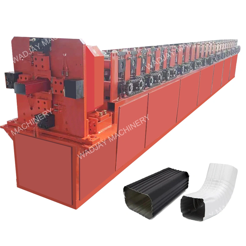 3 Inches 3.5 Inches 3.94 Inches Round Downspout Roll Forming Machine for Making Round Downpipe Air Conditioning Pipes