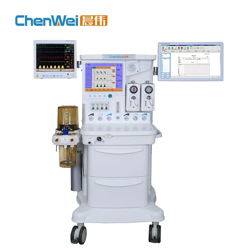 China equipamento cirúrgico de alta tecnologia do sistema de anestesia com a fabricante de estação de trabalho