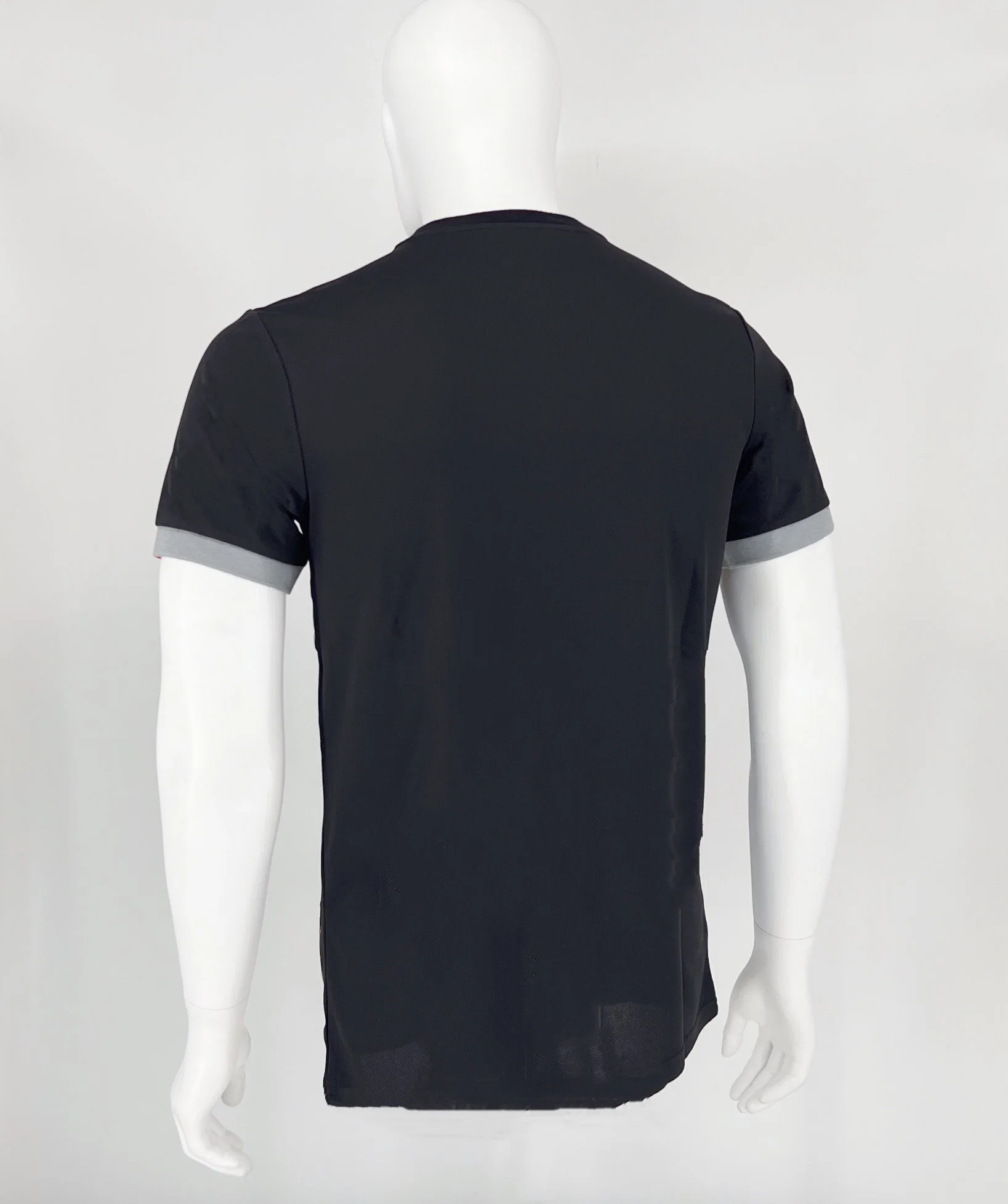 Sommer Black Fashion Herren Sport Kurzarm