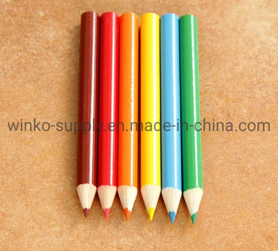 High quality/High cost performance Promotion Gifts 3.5inch Colored Pencil for Office Supply