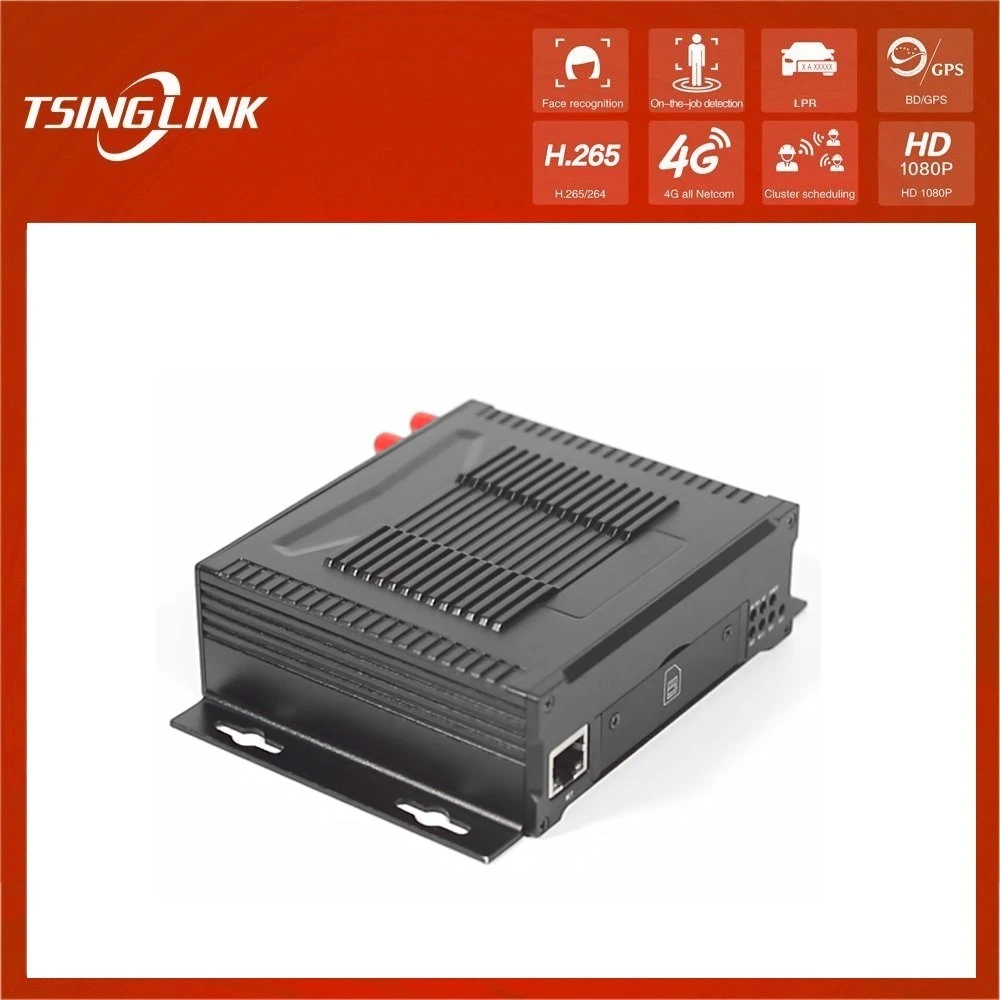 Real-Time Video Transmission TF Card Stable Mdvr 4 Channel Mobile Wireless WiFi DVR with GPS Tracking