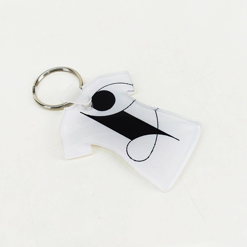 Thermal Sublimation Thermal Transfer Acrylic Key Pendant Event Gift Opening Ceremony Transparent Key Chain