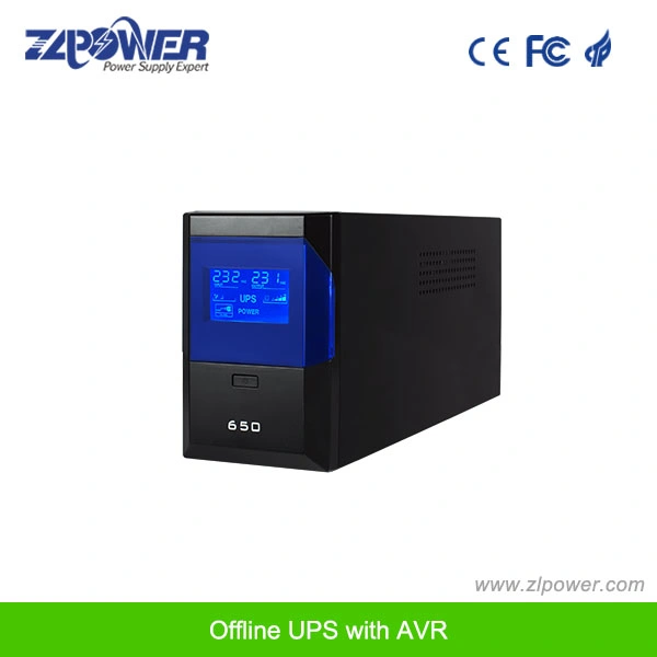 400va 600va 1000va 1500va Small Offline UPS with USB, Rj11 Square Wave