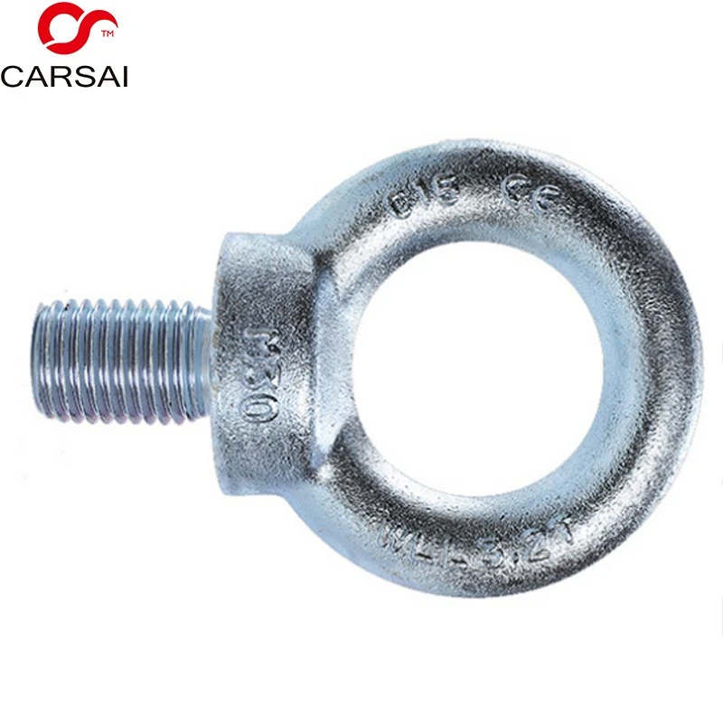 Hook Eye Screws High Strength Galvanized Ring Bolts Lifting Belt Ring Screws Ring Screws Bolt Wholesale/Supplier Blue Yellow Zinc Plated Carbon Steel