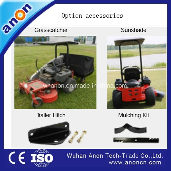 Anon High quality/High cost performance Garden Machine Grass Cutter Engine Ride on Tractor Zero Turn Lawn Mower