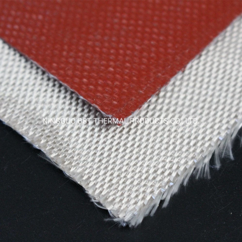 High Temperature Resistant Fireproof Fabric Vermiculite Silica Textiles