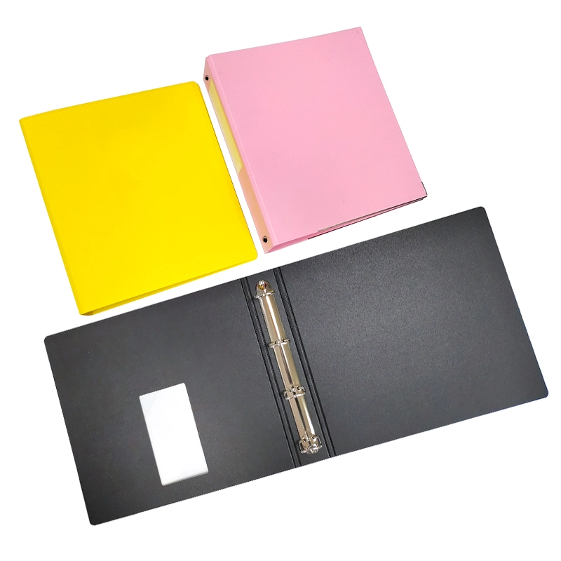 New Design Custom Plastic Display Books Leather Samples Catalogue Sample Folder Book