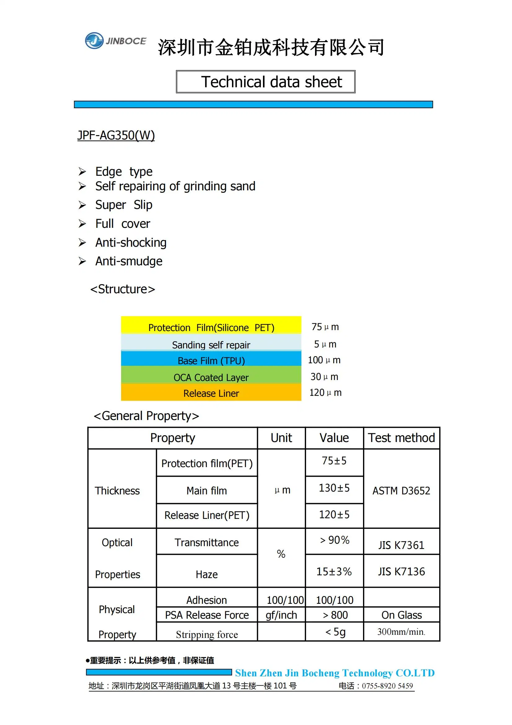 1040mm*100m de l'écran d'hydrogel mat antireflet TPU de protection de l'écran de revêtement du rouleau de film protecteur d'autorétablissement Les matières premières