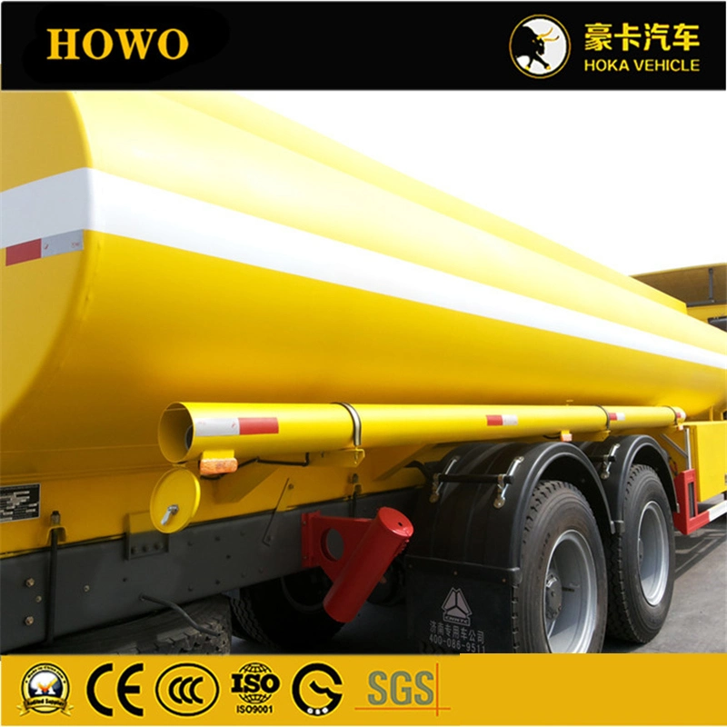 HOWO 6X4 336HP 18, 000L Navio-tanque de combustível Modelo de veículo Zz1257n4641W