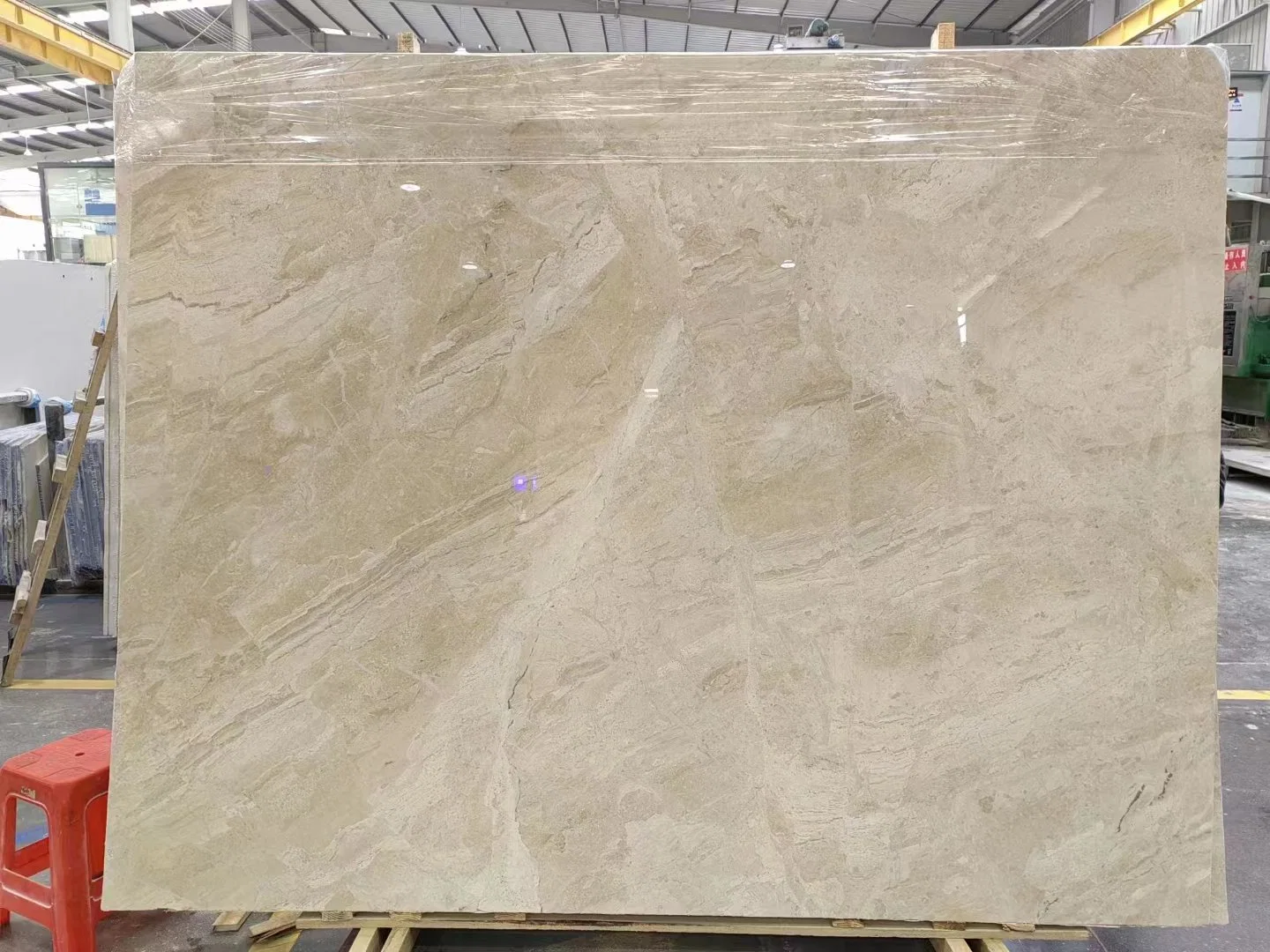 Original Factory Natural Cappuccino Marble Stone for Building Interior/Exterior Walls/Floors