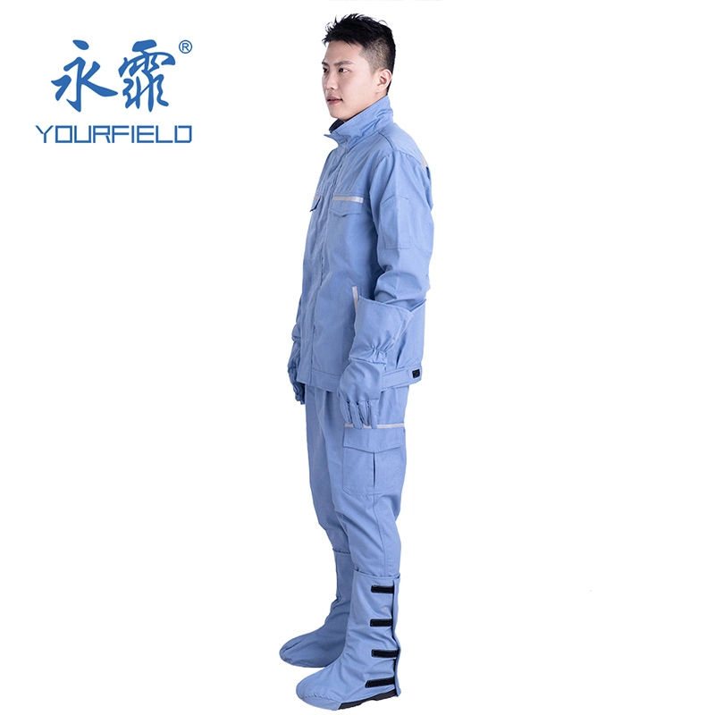 8.5cal China Dark Blue Arc Resistant Jacket Protective Clothing