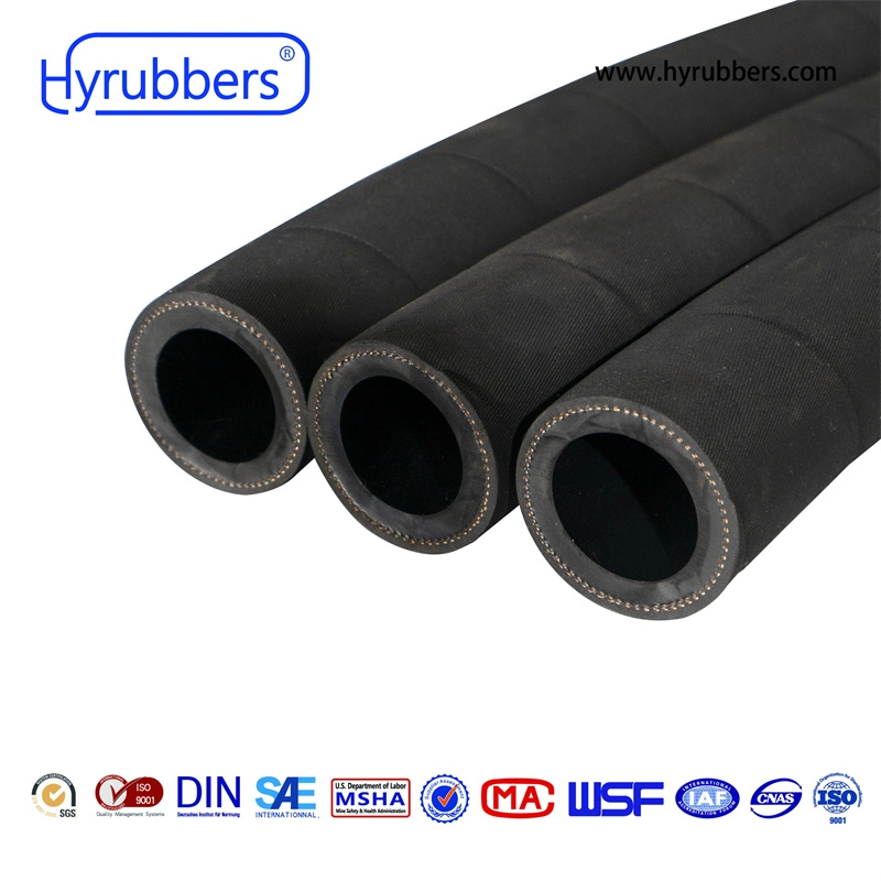 Flexible Textile or Fiber Braided Rubber Hose Air Water Hose Wp 20bar 300psi