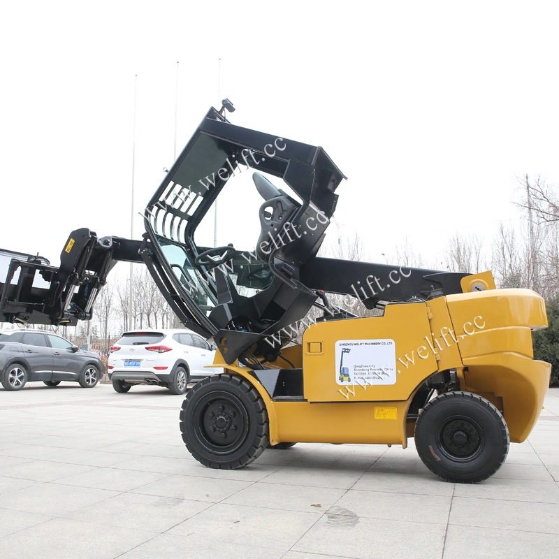 3ton carretilla telescópica con CE Teletruck Telehandler pequeña Mini Cargadora telescópica para la venta