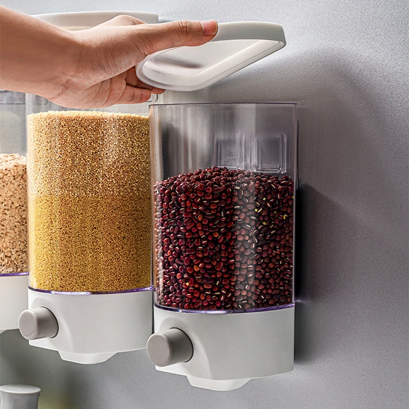 Dry Food Container Beans Canister Set Storage Kitchen Storage Bottles