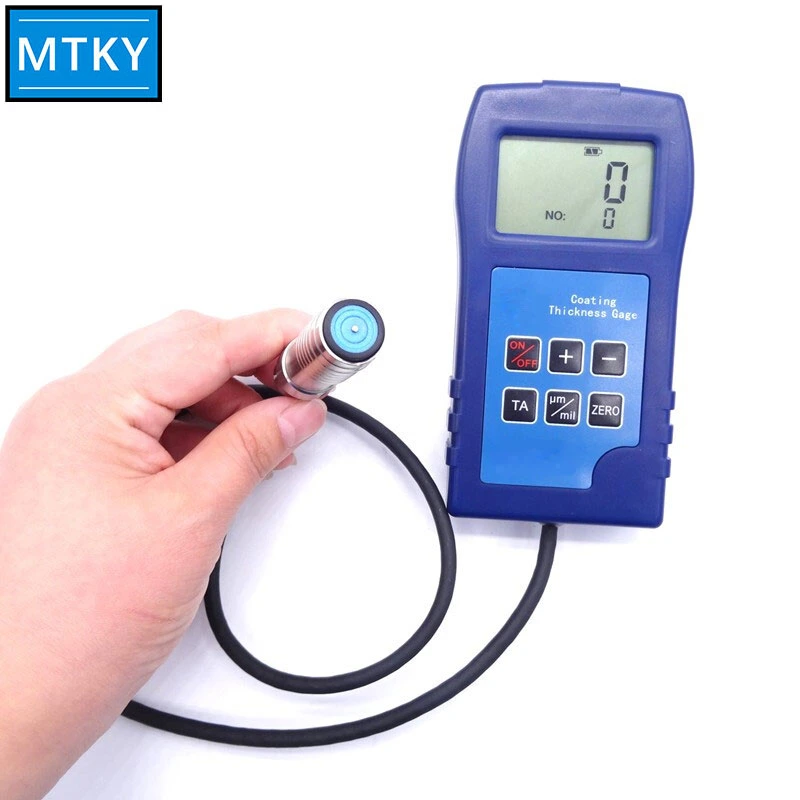 0-1250um Galvanized Rubber Film Thickness Meter Paint Coating Thickness Gauge Tester