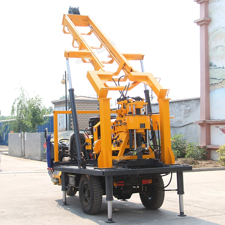 High quality/High cost performance  Deep Water Well Digging Tricycle Water Well Borer