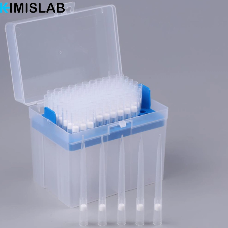 Lab Disposable Sterile 100UL 200UL 1000UL Racked Filter Filtered Pipette Tips