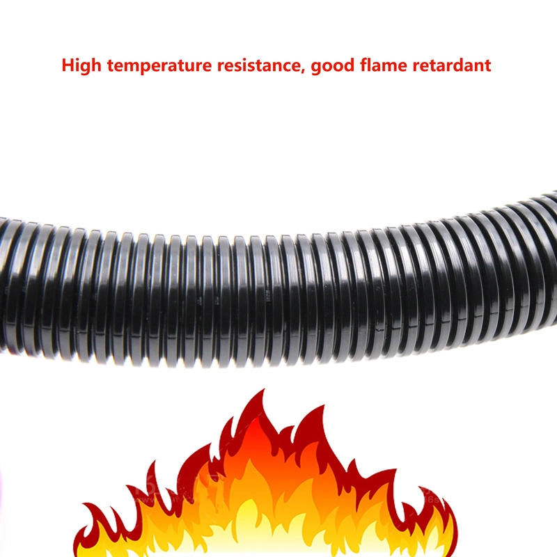 La radiación ultravioleta flexible corrugado ácido flexión sólido y resistente al desgaste de tubo conduit