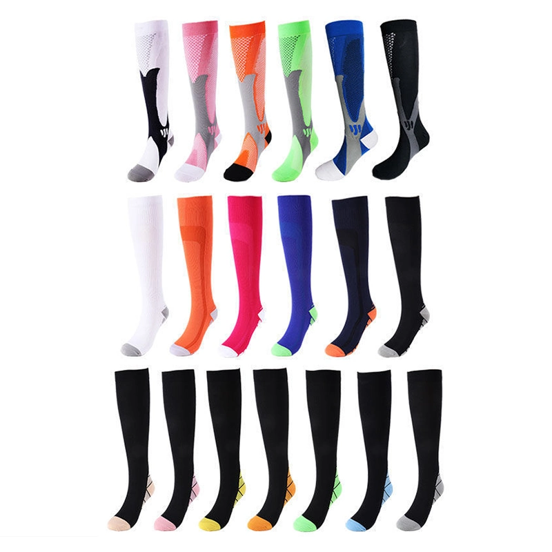 Nice Look Comfort Athletic Breathable Over Knee Long Sports Compression Socks