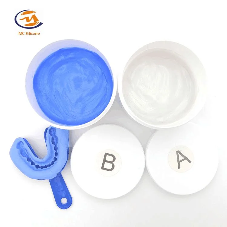 Two-Component Addition Silicone Dental Putty Medical Grade Dental Impression Material
