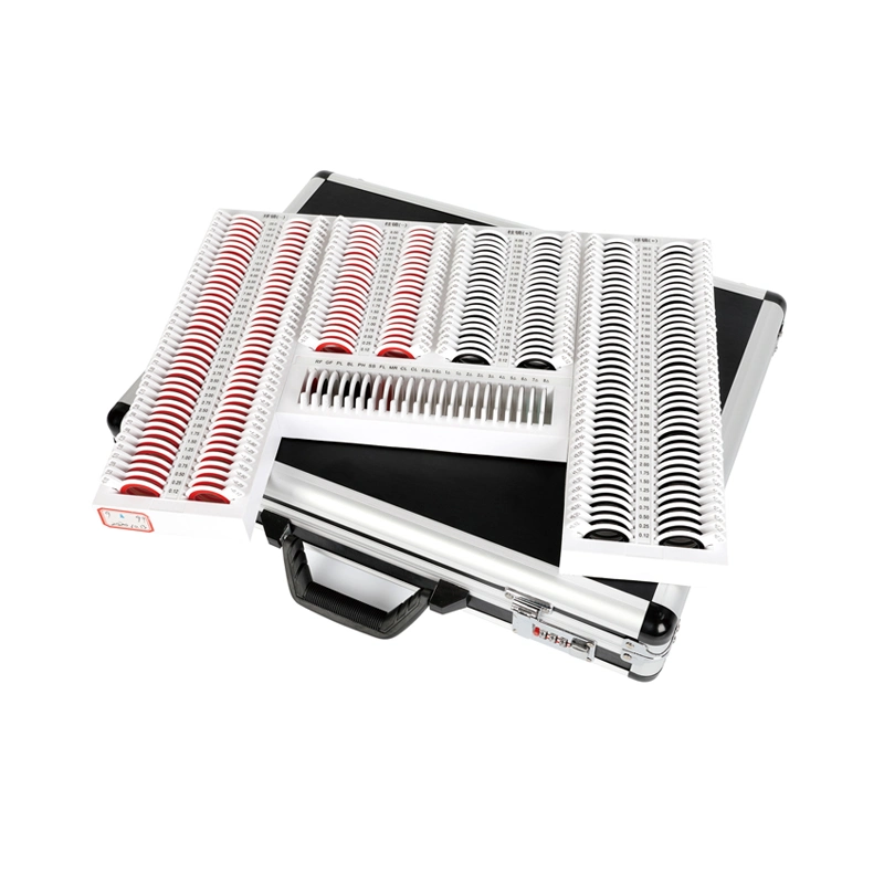 ISO Certified Optical 266 Piece Trial Lens Set with Elegant Carrying Box