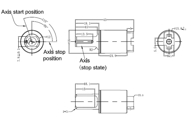 Dobond Soft Close Rotary Damper Hinges for Furniture Parts