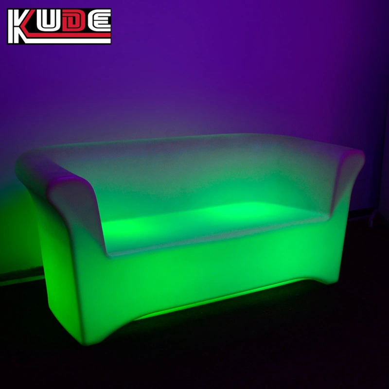 LED-Sofa Glow Sofa modernes Freizeit-Sofa Doppelsofa