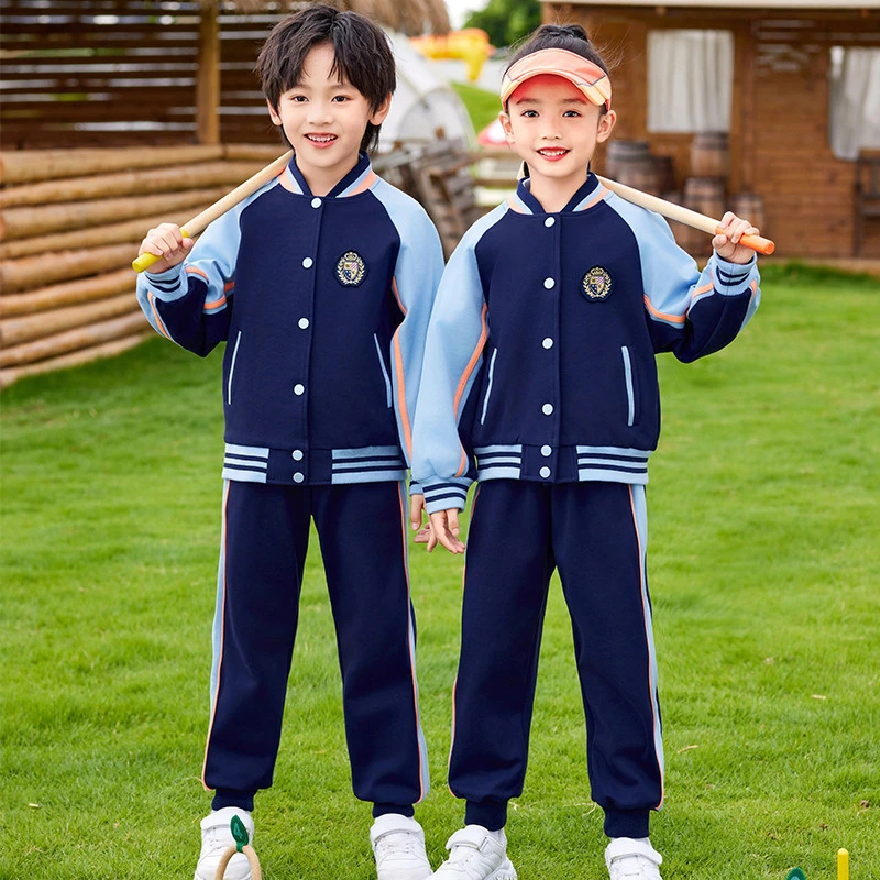Comfortable Student's School Uniform Sportswear Outdoor Spring Autumn High quality/High cost performance 