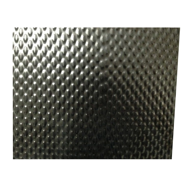 Hot Dipped Round Bean Pattern St52 St37-2 Galvanized Checkered Steel Plate