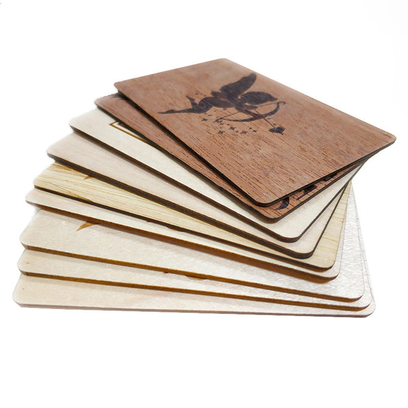 Eco-Friendly Contractless Smart Card Wood Business Card