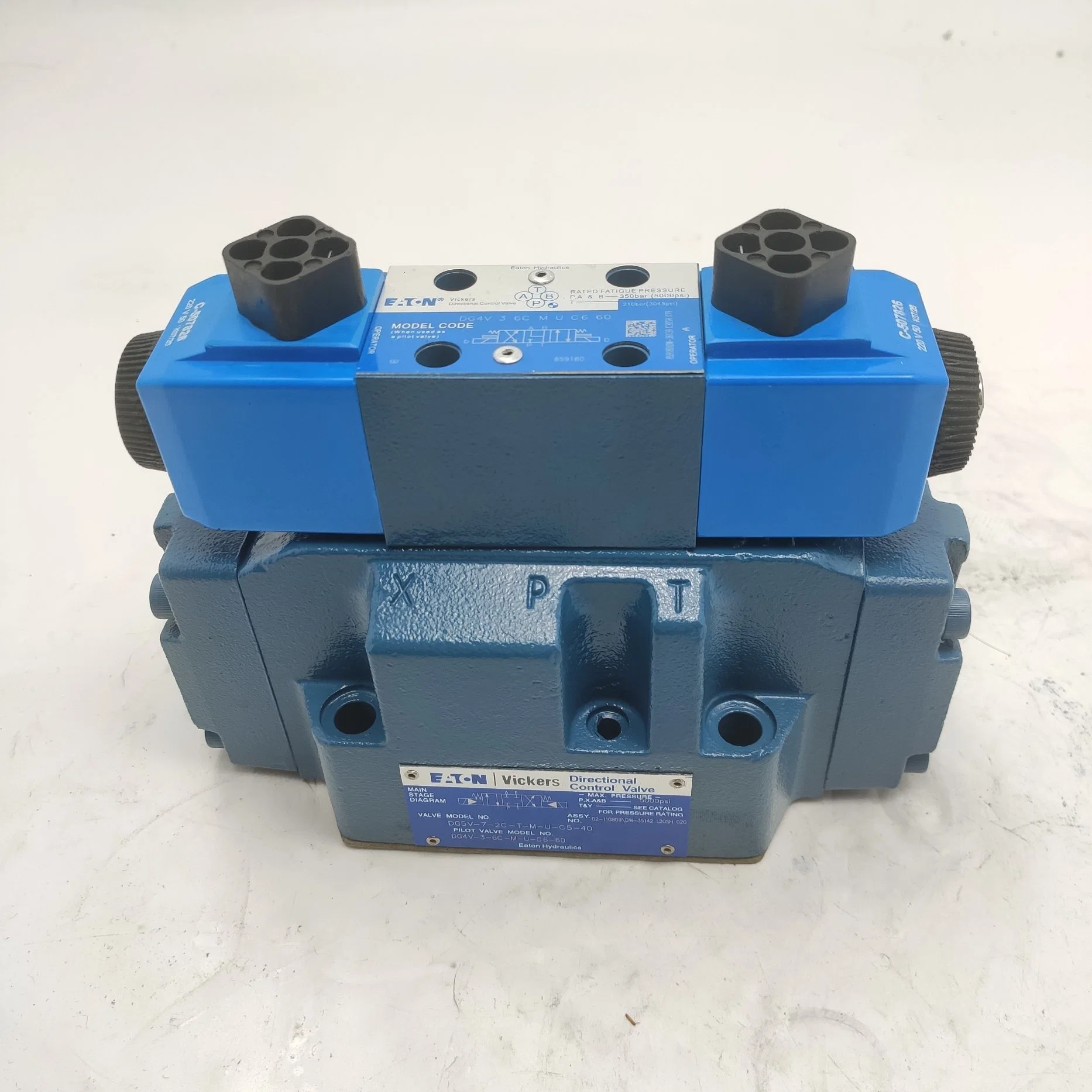 Vickers Dg5V Series Hydraulic Valves Dg5V-8-H-8c-E-Vm-U-H-10 Dg5V-8-H-2c-E-M-U-H-10 Hydraulic Directional Controls Valve