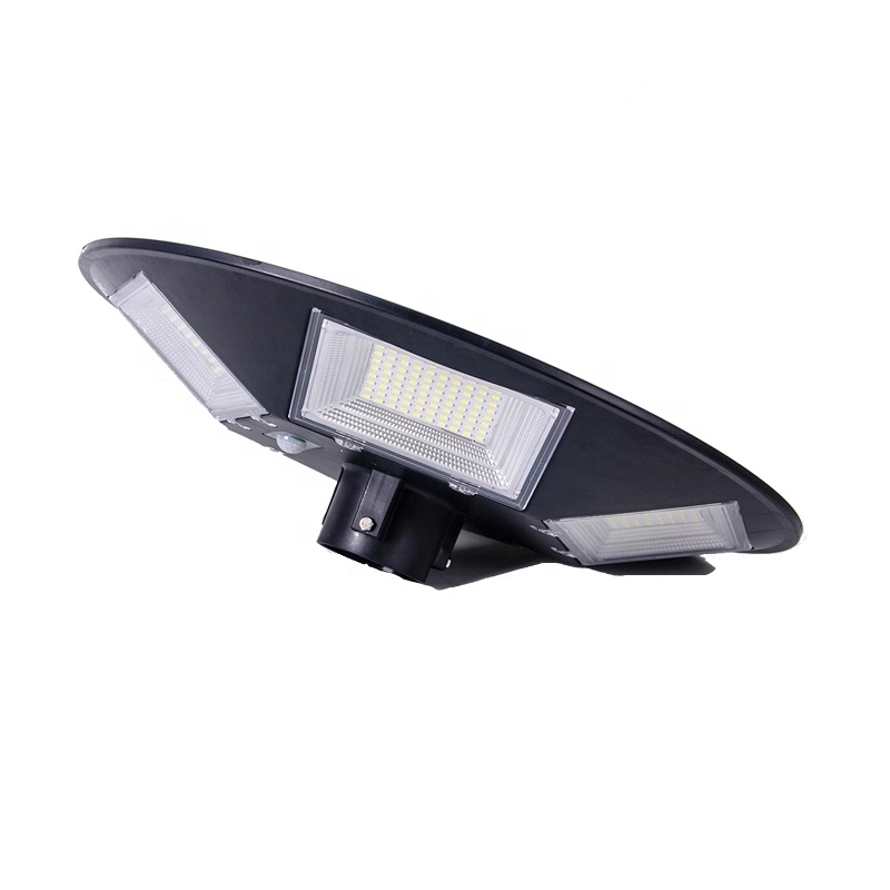 Gare de triage en plastique de plein air de chargement automatique du capteur radar de lumière LED 500W Lumière solaire de jardin