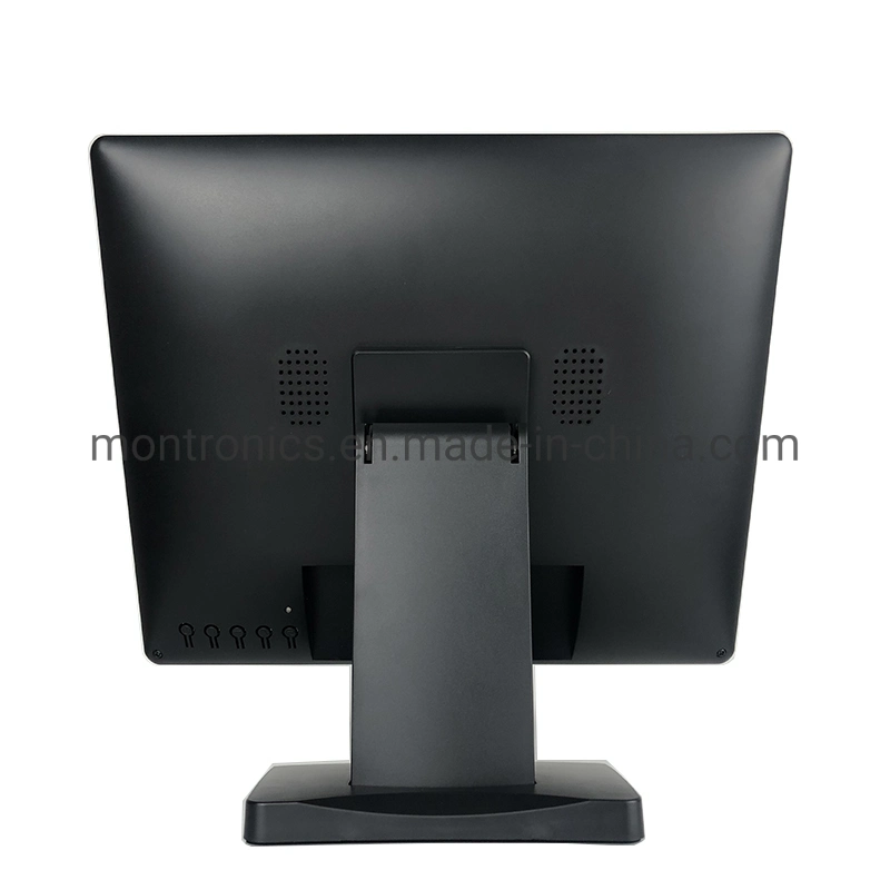 Monitor táctil resistivo de 15 pulgadas IP65 económico para terminal de sistema POS DC 12V pantalla táctil LCD