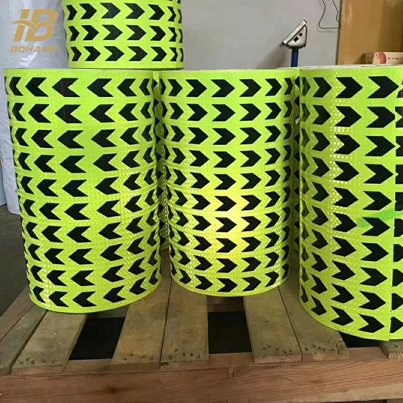 Vehicle Self-Adhesive Traffic Safety Reflective Tape for Traffic Cones