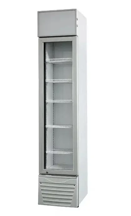 120L Single Door Commercial Glass Display Showcase Cold Drink Coolers for Sale