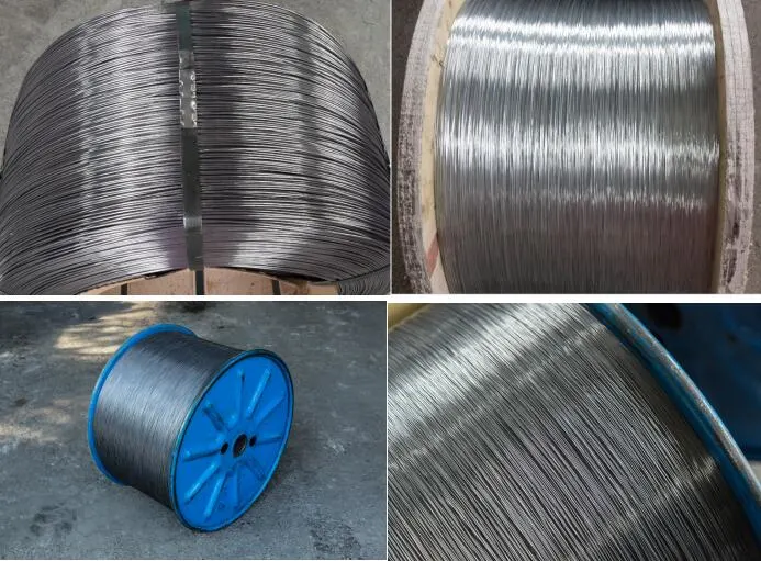 0.8mm-1.6mm High quality/High cost performance Ungalvanized Carbon Spring Steel Wire for Air Hose