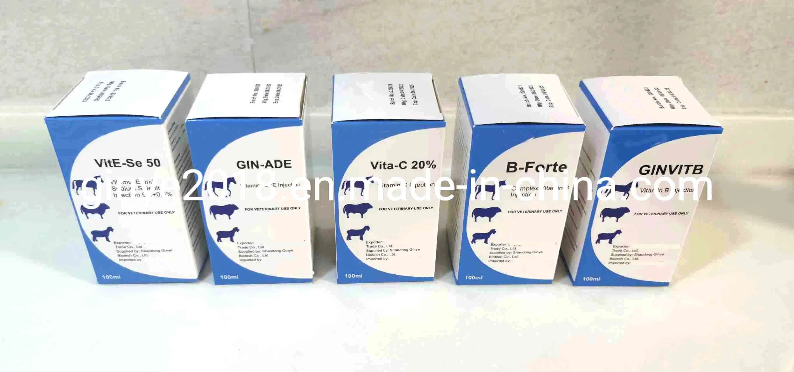 Flunixin Meglumine Injection 5% for Anti-Inflammatory and Antirheumatic in Livestock and Poultry 100ml 50ml