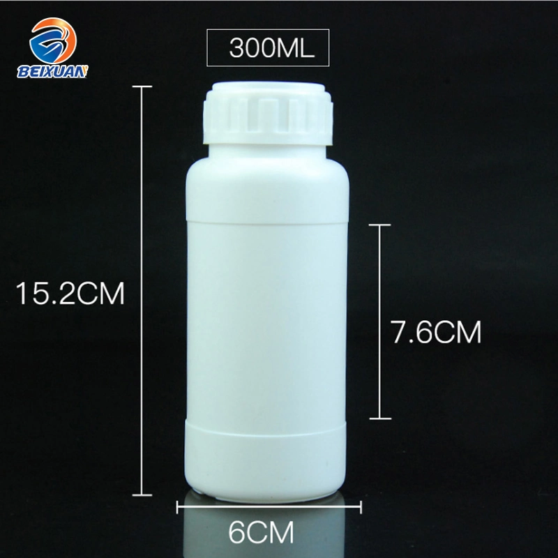 300ml HDPE Plastic Chemical Bottle