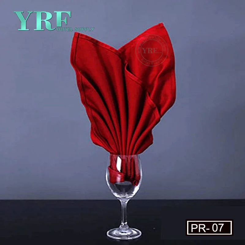 Wholesale/Supplier Cheap Polyester Plain Banquet Wedding Napkins